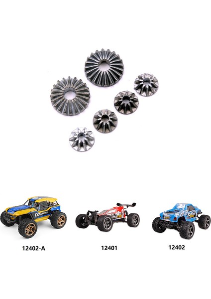 2x Metal Diferansiyel Dişli 12402-A-1952 104009 12402-A 12401 12402 12403 12404 12409 Rc Araba Yükseltme Parçaları (Yurt Dışından)