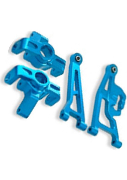 Rc Araba Aksesuarları Metal Salıncak Kolu Direksiyon Kupası Yükseltme Seti Go 1/14 14209 14210 H14BM Araba (Mavi) (Yurt Dışından) fırsatları