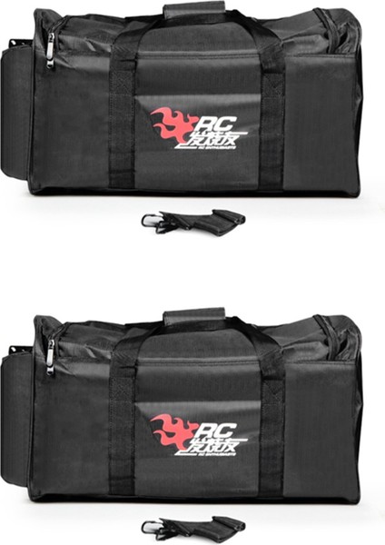 2x Spor Çantası Su Geçirmez Depolama 1/10 Rc Paletli Drift Arabalar Eksenel SCX10 90046 Trx4 D90 (Yurt Dışından)
