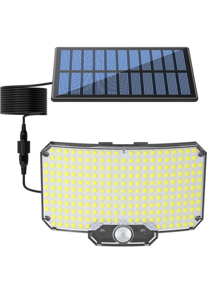 Güneş Enerjili Dış Mekan Aydınlatması 234LED Süper Parlak Hareket Sensörlü LED Bahçe Duvar Lambası IP55 Su Geçirmez 3 Çalışma Modu. (Yurt Dışından) fiyatları