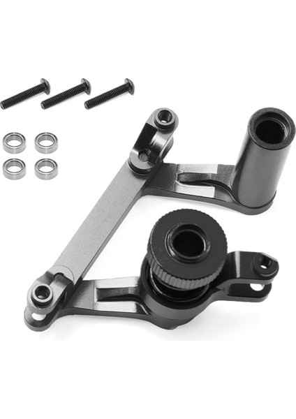 Rc Araba Yükseltme Direksiyon Seti 1/10 E-/t- Parçaları Siyah (Yurt Dışından)