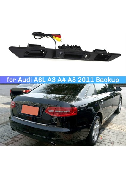 Araba Hd Arka Görünüm Bagaj Kolu Kamerası Yedekleme A6L A3 A4 A8 2011 (Yurt Dışından)