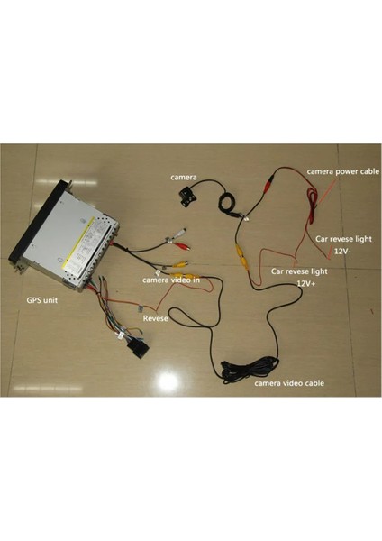 Araba Hd Arka Görünüm Bagaj Kolu Kamerası Yedekleme A6L A3 A4 A8 2011 (Yurt Dışından)