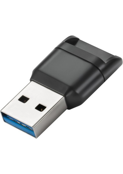 Hafıza Kartı Okuyucu Adaptörü USB 3.0 Tf Pc Bilgisayar Laptop Için Yüksek Hızlı Flaş Siyah (Yurt Dışından)