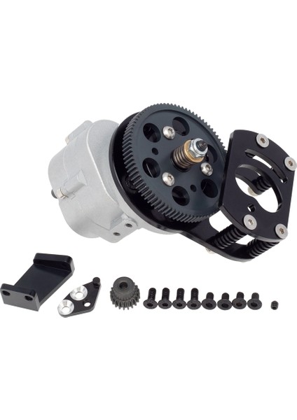 Metal R3 Tek Hızlı Şanzıman Motor Dişli Montajlı 1/10 Rc Paletli Araba D90 Iı D110 Gelande 2,a (Yurt Dışından)