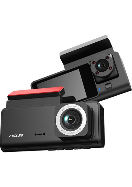 3 Kanal Araba Dvr Dash Kamera Arabalar Için Arka Görüş Kamerası Video Kaydedici Park Geniş Açı Gece Görüşü Hd (Yurt Dışından) modelleri