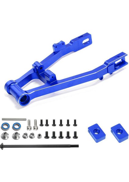 1/4 Promoto-Mx Rc Araba Elektrikli Motosiklet Arka Salıncak Kolu Çatal Tekerlek Koltuk Aksesuarı 264000 Mavi (Yurt Dışından)