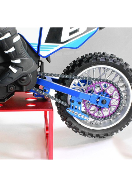 1/4 Promoto-Mx Rc Araba Elektrikli Motosiklet Arka Salıncak Kolu Çatal Tekerlek Koltuk Aksesuarı 264000 Mavi (Yurt Dışından) fırsatları