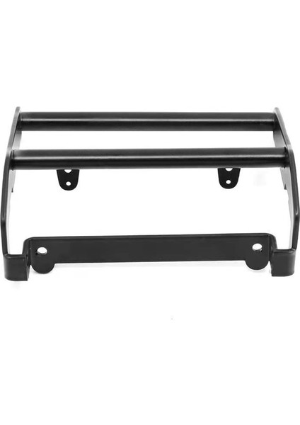 Paslanmaz Çelik Ön Tampon LED Işıklı Çarpışma Önleyici -4 Trx4 1/10 Rc Araba Parçaları (Yurt Dışından)