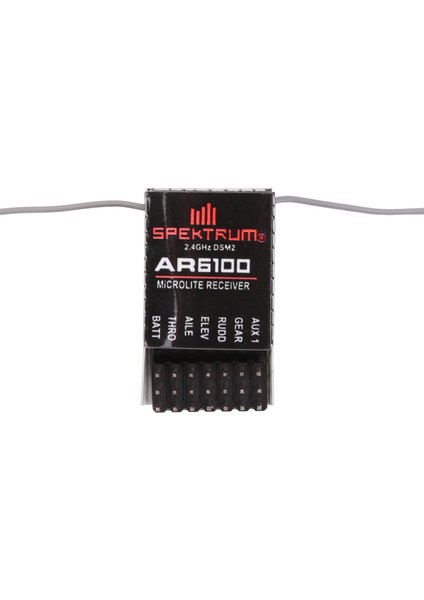 AR6100 Dsm2 Rc Alıcı 2.4 Ghz 6 Kanal 6ch Jr DX6I Dx7 Dx8 Dsx6 Dsx7 Helikopter Uçakların (Yurt Dışından)