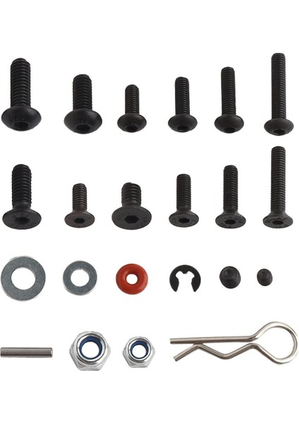 500 Adet Evrensel Rc Vida Takımı Donanım Bağlantı Elemanları Seti Axial Redcat Arrma 1/8 1/10 1/12 1/16 Arabalar Için (Yurt Dışından) fiyatları