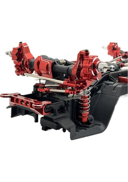 Rc Araba Yükseltme Ön ve Arka Aks Kapağı Kiti 1/10 Trx4 Huangbo R1001 R1002 R1003 Oyuncak Parçaları A (Yurt Dışından)