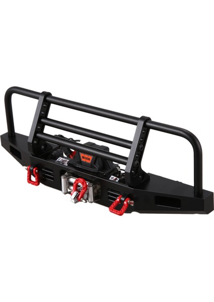 1/10 Rc Crawler Trx4 Axial SCX10 & Iı 90046 Için Vinç Uzaktan Kumanda Sistemli Metal Ön Tampon (Yurt Dışından) modelleri