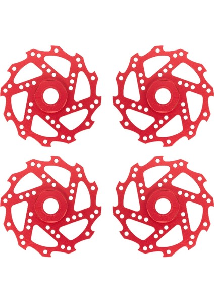 4 Adet Fren Diski Tekerlek Altıgen Göbek Adaptörü 17MM Arrma 1/7 Infraction Limitless Felony 1/8 Rc Yükseltme Parçaları Kırmızı (Yurt Dışından)