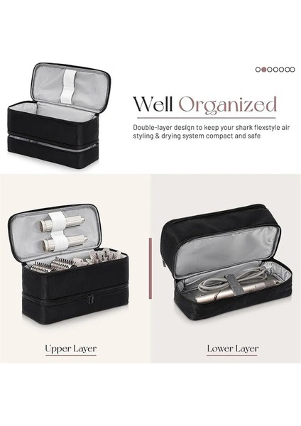 Flexstyletravel 430/440 Flexstyle Taşınabilir Depolama Siyah Için Taşıma Çantası (Yurt Dışından) modelleri