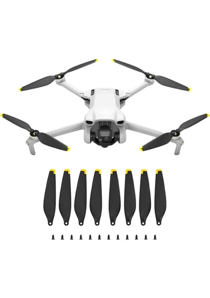 Mini 3 Pro Pervane 6030F Bıçak Sahne Hafif Kanat Drone Aksesuarları Altın Kenar Siyah (Yurt Dışından) fiyatları