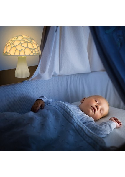 Romantik 3D Baskı Lambası 16 Renk Uzaktan Tatil Dekoru Hediye ile Ay Için Renkli Gece Lambası (Yurt Dışından)
