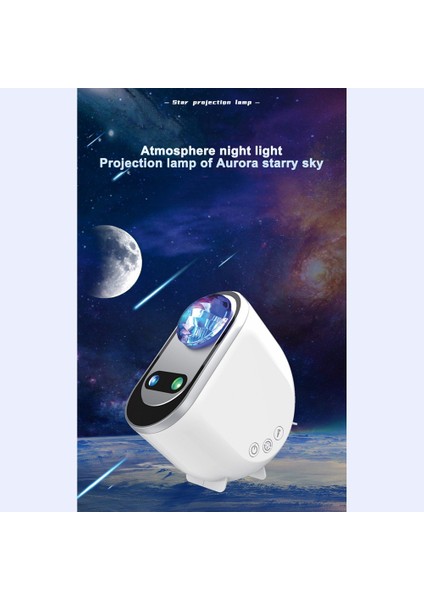Bluetooth Projektör Galaxy Yıldız Gece Lambası Ev Odası Dekorasyon Yatak Odası Dekoratif Armatürler Hediye (Yurt Dışından) modelleri