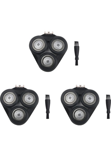 3x Yedek Tıraş Makinesi S5000 S5370 S5571 S5420 S5140 S5078 S5077 S5050 S5082 Elektrikli Bıçak-Siyah (Yurt Dışından)