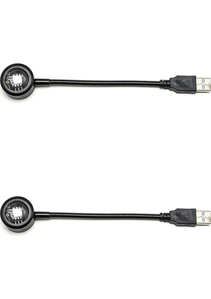 2x LED USB Günbatımı Lambası Gece Işığı Projektör Doğum Günü Partisi Dekorasyon Yatak Odası Oturma, Gün Batımı Için Taşınabilir Ruh Hali (Yurt Dışından) indirimleri