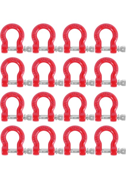 16 Adet Metal Ön Arka Tampon Römork Kancası Çekme Kelepçesi Kurtarma 1/10 Rc Kaya Tırmanma Aracı Trx4 -4 SCX10 (Yurt Dışından)