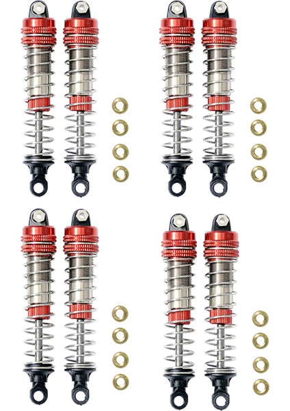 8 Adet Ön Arka 9115 S911 9116 S916 9125 1/10 1/12 Rc Araba Yükseltme Aksesuarları, Kırmızı (Yurt Dışından)