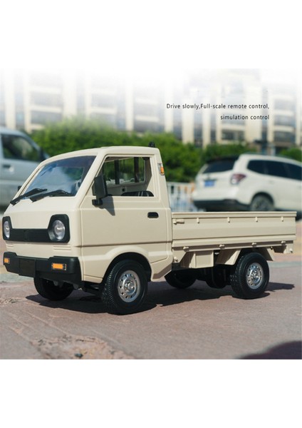 D12MINI Tam Ölçekli Arkadan Tahrikli Düz Köprü Tırmanma Drift Uzaktan Kumandalı Kamyon Model 3.7V 500MAH Araba (Yurt Dışından) modelleri