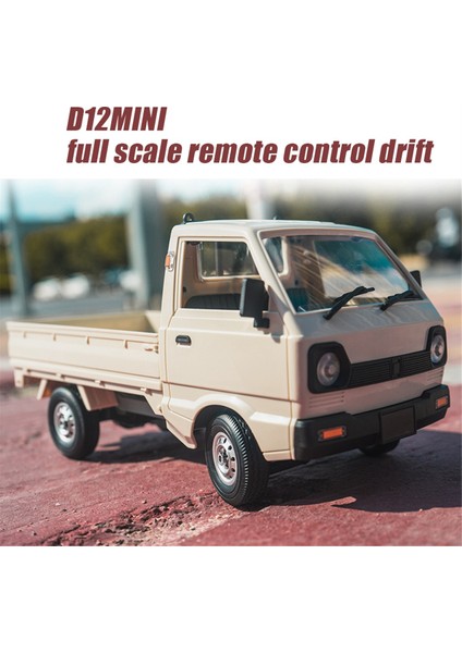 D12MINI Tam Ölçekli Arkadan Tahrikli Düz Köprü Tırmanma Drift Uzaktan Kumandalı Kamyon Model 3.7V 500MAH Araba (Yurt Dışından) indirimleri