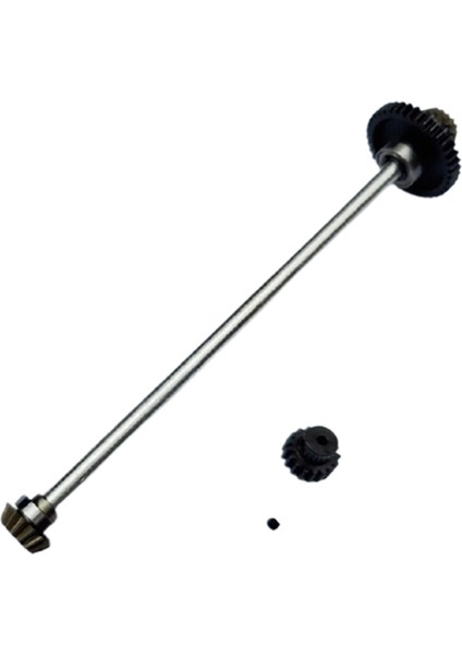 A959 A969 A979 K929 1/18 Rc Araba Yükseltme Parçaları Için 17T Motor Dişli Seti ile Metal Ana Aks Merkezi Tahrik Mili (Yurt Dışından)