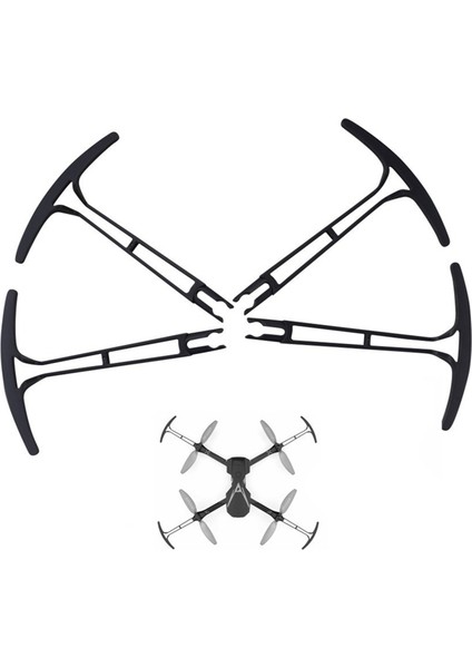 Uzaktan Kumanda Uçak Aksesuarları Hava Quadcopter Koruyucu Kılıf 4 Adet Kılıf (Yurt Dışından)