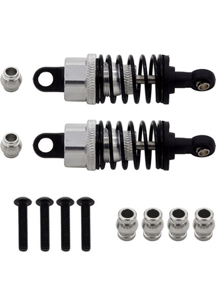 TT01 TT02 Metal Hidrolik Cnc Uzaktan Kumandalı Araba 55MM, Gümüş (Yurt Dışından)