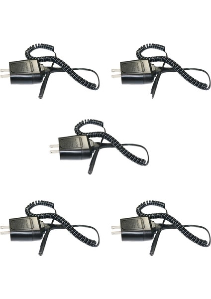 5x Güç Kablosu Tıraş Makinesi Serisi 7 3 5 S3 Şarj Cihazı Elektrikli 190/199 Yedek 12 V Adaptör Abd Plug (Yurt Dışından)