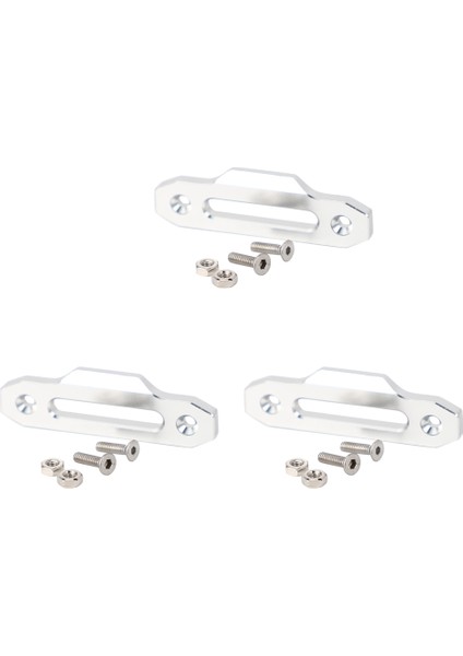 3x Alaşımlı Metal Hawse Fairlead Vinç Kontrol Montajı Rc 4WD D90 1/10 Tırmanıcı Için (Yurt Dışından)
