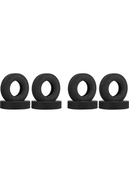 8 Adet 20MM Sert Lastik Lastik 1/14 Rc Yarı Traktör Kamyon Damperli Adam Hauler Yükseltme Parçaları (Yurt Dışından)