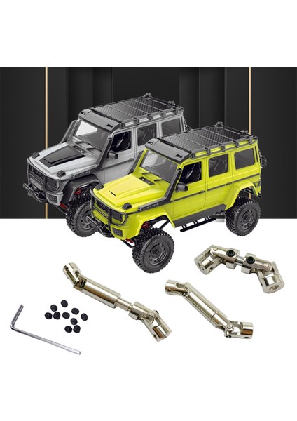 2x Metal Cvd Evrensel Tahrik Mili MN86K MN86KS MN86 MN86S Mn G500 1/12 Rc Araba Yükseltme Parçaları Yedek Aksesuarlar (Yurt Dışından)