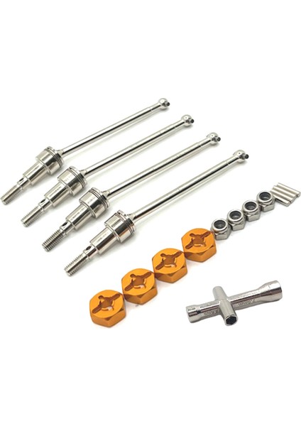 Scy 1/16 Q117 W130 W141 Rc Fırça Uzaktan Kumandalı Araba Parçaları Için Gelişmiş Performans Altın Için Tahrik Milini Yükseltin (Yurt Dışından)
