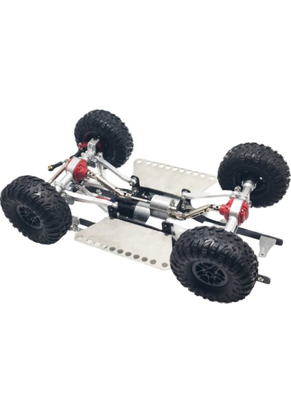 Rc Araba Metal Dişli Ön ve Arka Köprü Aks Seti Mn D90 D91 D96 99S FJ45 1/12 Yükseltme Parçaları Aksesuarları Gümüş (Yurt Dışından)