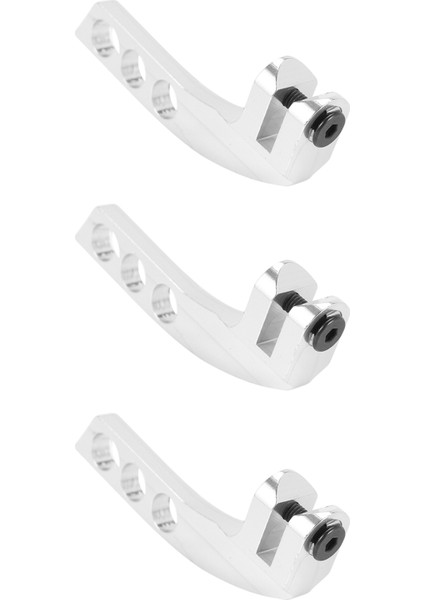 Futaba Radiolink X9D Için 3x Metal 4 Delikli Verici Boyun Askısı Dengeleyici Ayarlayıcı, Gümüş Yatay (Yurt Dışından)