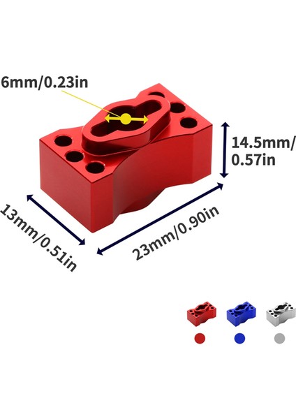 1/8 Rc Sürükle Araba Yükseltme Parçaları Için Metal Diferansiyel Biriktirme Dolabı Kırmızı (Yurt Dışından) fiyatları