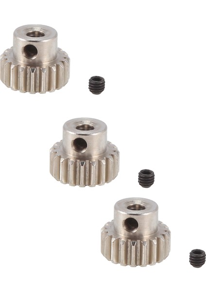 3 Adet 3.175MM Şaft Metal Pinyon Motor Dişlisi 32DP 48DP 64DP M0.6 M0.8 1/10 1/8 Rc Araba 3650 3660,19T (Yurt Dışından) fiyatları