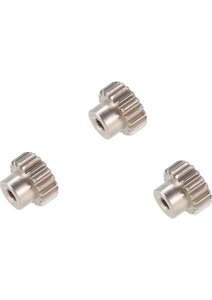 3 Adet 3.175MM Şaft Metal Pinyon Motor Dişlisi 32DP 48DP 64DP M0.6 M0.8 1/10 1/8 Rc Araba 3650 3660,19T (Yurt Dışından) fırsatları