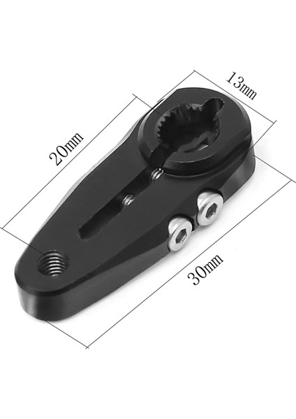 2 Adet 25T Cnc Alüminyum Alaşımlı Metal Uzatma Direksiyon Servo Kolu Korna Araç Model Gemi Genel Rocker (Yurt Dışından) modelleri