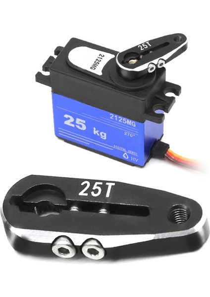 2 Adet 25T Cnc Alüminyum Alaşımlı Metal Uzatma Direksiyon Servo Kolu Korna Araç Model Gemi Genel Rocker (Yurt Dışından) indirimleri