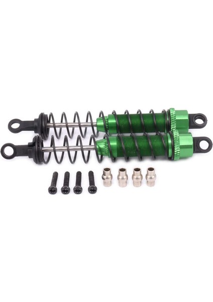 1/12 12428 12423 Rc Araba Tırmanma Yükseltme Parçası Için 2 Set Metal Yağ Dolu Ön ve Arka, Yeşil (Yurt Dışından)