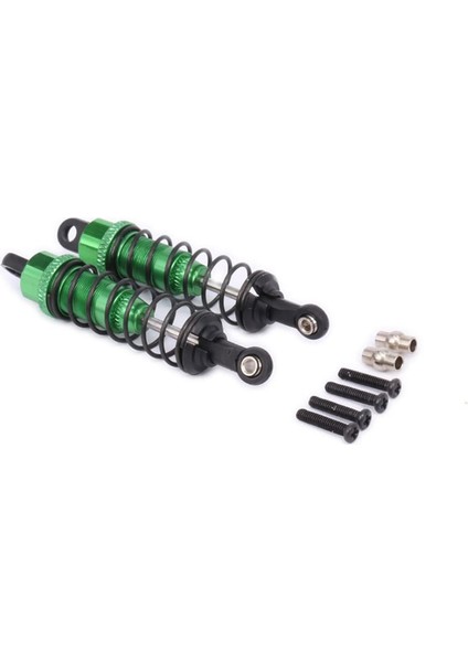 1/12 12428 12423 Rc Araba Tırmanma Yükseltme Parçası Için 2 Set Metal Yağ Dolu Ön ve Arka, Yeşil (Yurt Dışından)
