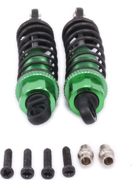 1/12 12428 12423 Rc Araba Tırmanma Yükseltme Parçası Için 2 Set Metal Yağ Dolu Ön ve Arka, Yeşil (Yurt Dışından)