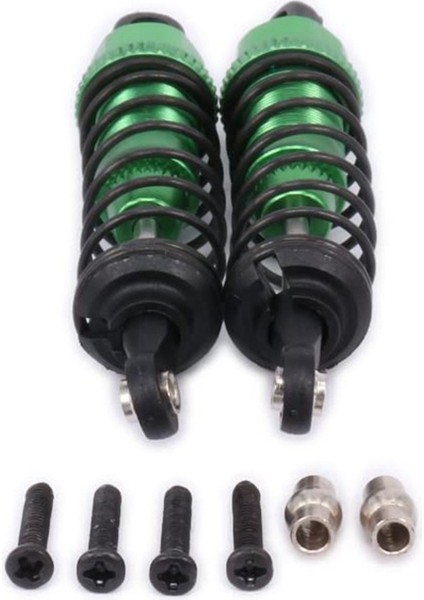 1/12 12428 12423 Rc Araba Tırmanma Yükseltme Parçası Için 2 Set Metal Yağ Dolu Ön ve Arka, Yeşil (Yurt Dışından)