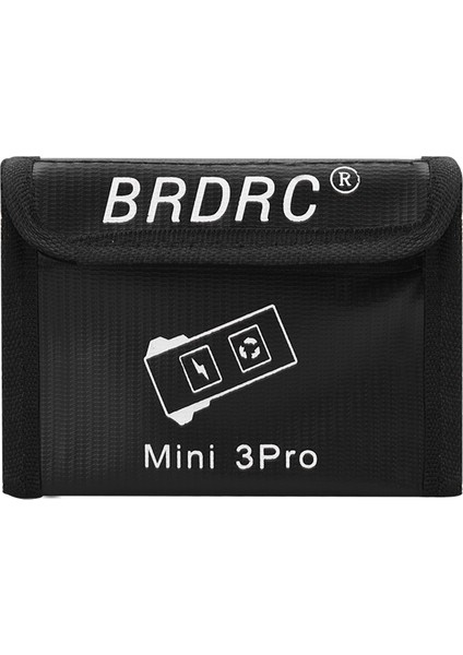 Mini 3 Pro Drone Saklama Çantası Için Lipo Pil Güvenli Patlamaya Dalı Koruyucu Çanta (Boyut M) (Yurt Dışından)