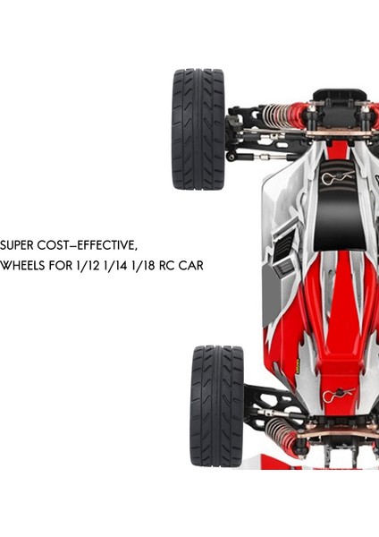 65MM Metal Jant + Yüksek Tutuşlu Kauçuk Lastikler 144001 A959 A959-B 124019 124018 Rc Araba Parçaları, Mavi (Yurt Dışından) fiyatları