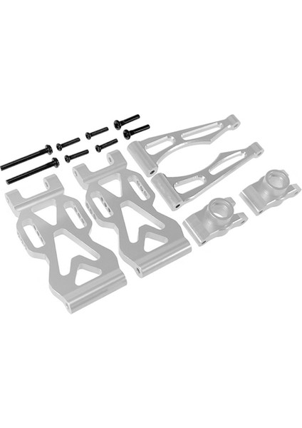 Metal Arka Yukarı ve Aşağı Sallanma Kolları (S/r) Seti Kiti Scy 1/16 Yüksek Hızlı Uzaktan Kumandalı Araba Yükseltme Aksesuarları Gümüş (Yurt Dışından) fiyatları